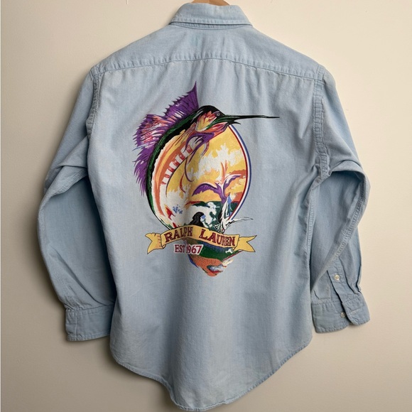 Polo Ralph Lauren marlin shirt - Picture 4 of 7